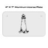 4 X 7 Aluminum License Plate  Thumbnail