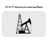 4 X 7 Aluminum License Plate  Thumbnail