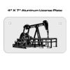4 X 7 Aluminum License Plate  Thumbnail