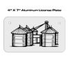 4 X 7 Aluminum License Plate  Thumbnail