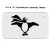4 X 7 Aluminum License Plate  Thumbnail
