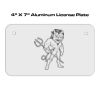 4 X 7 Aluminum License Plate  Thumbnail
