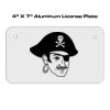 4 X 7 Aluminum License Plate  Thumbnail