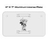 4 X 7 Aluminum License Plate  Thumbnail