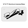 4 X 7 Aluminum License Plate  Thumbnail