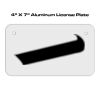 4 X 7 Aluminum License Plate  Thumbnail