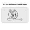 4 X 7 Aluminum License Plate  Thumbnail