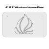 4 X 7 Aluminum License Plate  Thumbnail