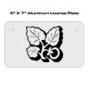 4 X 7 Aluminum License Plate  Thumbnail
