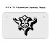 4 X 7 Aluminum License Plate  Thumbnail