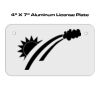 4 X 7 Aluminum License Plate  Thumbnail