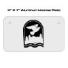 4 X 7 Aluminum License Plate  Thumbnail