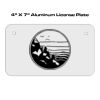 4 X 7 Aluminum License Plate  Thumbnail
