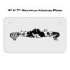 4 X 7 Aluminum License Plate  Thumbnail