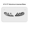 4 X 7 Aluminum License Plate  Thumbnail