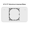 4 X 7 Aluminum License Plate  Thumbnail