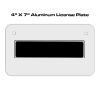 4 X 7 Aluminum License Plate  Thumbnail
