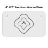 4 X 7 Aluminum License Plate  Thumbnail