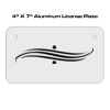 4 X 7 Aluminum License Plate  Thumbnail