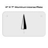 4 X 7 Aluminum License Plate  Thumbnail