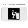 4 X 7 Aluminum License Plate  Thumbnail