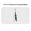 4 X 7 Aluminum License Plate  Thumbnail