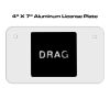 4 X 7 Aluminum License Plate  Thumbnail
