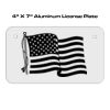 4 X 7 Aluminum License Plate  Thumbnail