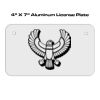 4 X 7 Aluminum License Plate  Thumbnail