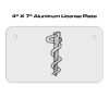 4 X 7 Aluminum License Plate  Thumbnail