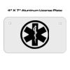 4 X 7 Aluminum License Plate  Thumbnail