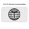 4 X 7 Aluminum License Plate  Thumbnail
