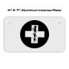 4 X 7 Aluminum License Plate  Thumbnail