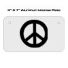 4 X 7 Aluminum License Plate  Thumbnail