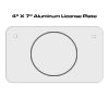 4 X 7 Aluminum License Plate  Thumbnail