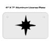 4 X 7 Aluminum License Plate  Thumbnail