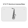 4 X 7 Aluminum License Plate  Thumbnail