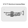 4 X 7 Aluminum License Plate  Thumbnail