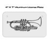 4 X 7 Aluminum License Plate  Thumbnail