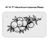 4 X 7 Aluminum License Plate  Thumbnail