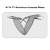 4 X 7 Aluminum License Plate  Thumbnail