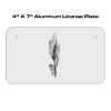 4 X 7 Aluminum License Plate  Thumbnail