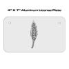 4 X 7 Aluminum License Plate  Thumbnail