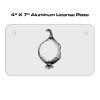 4 X 7 Aluminum License Plate  Thumbnail