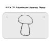 4 X 7 Aluminum License Plate  Thumbnail