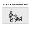 4 X 7 Aluminum License Plate  Thumbnail