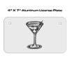 4 X 7 Aluminum License Plate  Thumbnail