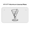 4 X 7 Aluminum License Plate  Thumbnail