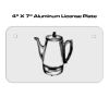 4 X 7 Aluminum License Plate  Thumbnail