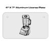 4 X 7 Aluminum License Plate  Thumbnail